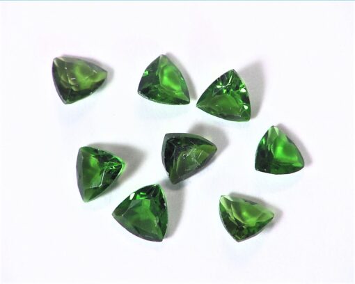 Chrome Tourmaline Natural Genuine Gemstone Trilliant Cut,1.81 CT GSG,457 - Image 6