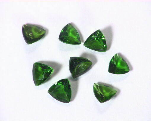 Chrome Tourmaline Natural Genuine Gemstone Trilliant Cut,1.81 CT GSG,457 - Image 7