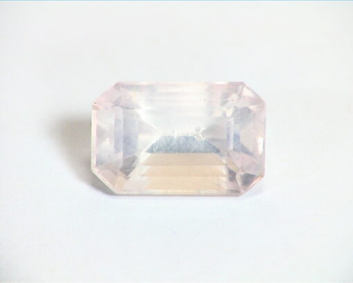 Rose Quartz Natural Genuine Faceted Gemstone 9.30 CT GSG, 102 - Image 4
