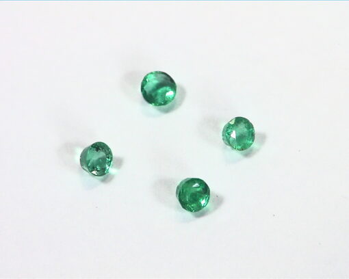 Emerald Natural Genuine Rounds Gemstones 0.25 CT GSG, 176 - Image 2
