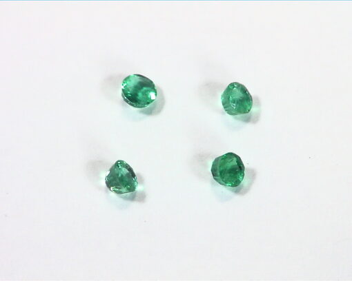 Emerald Natural Genuine Rounds Gemstones 0.25 CT GSG, 176 - Image 5