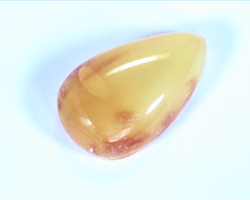 Amber Natural Genuine Gemstone Pear Shape Gemstone 12.44 CT GSG 18 - Image 3