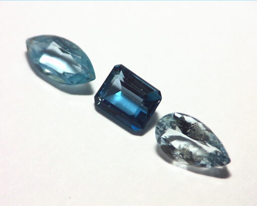 Blue Topaz Natural Genuine Gemstones 4.01 CT GSG 20 - Image 2