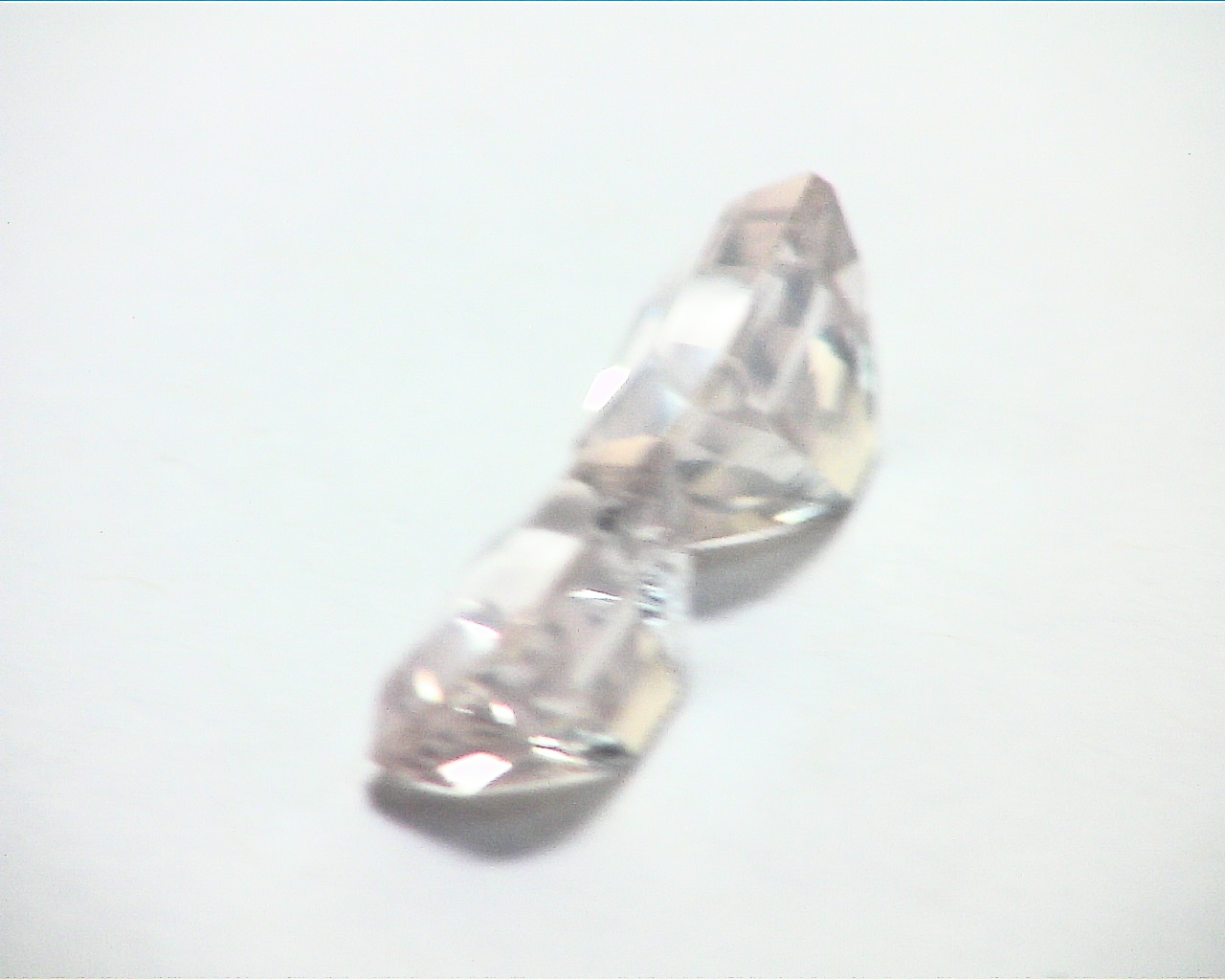 Rose Quartz Emerald Cut Natural Faceted Genuine Gemstone Pair 4.12 CT GSG,222 - Image 5