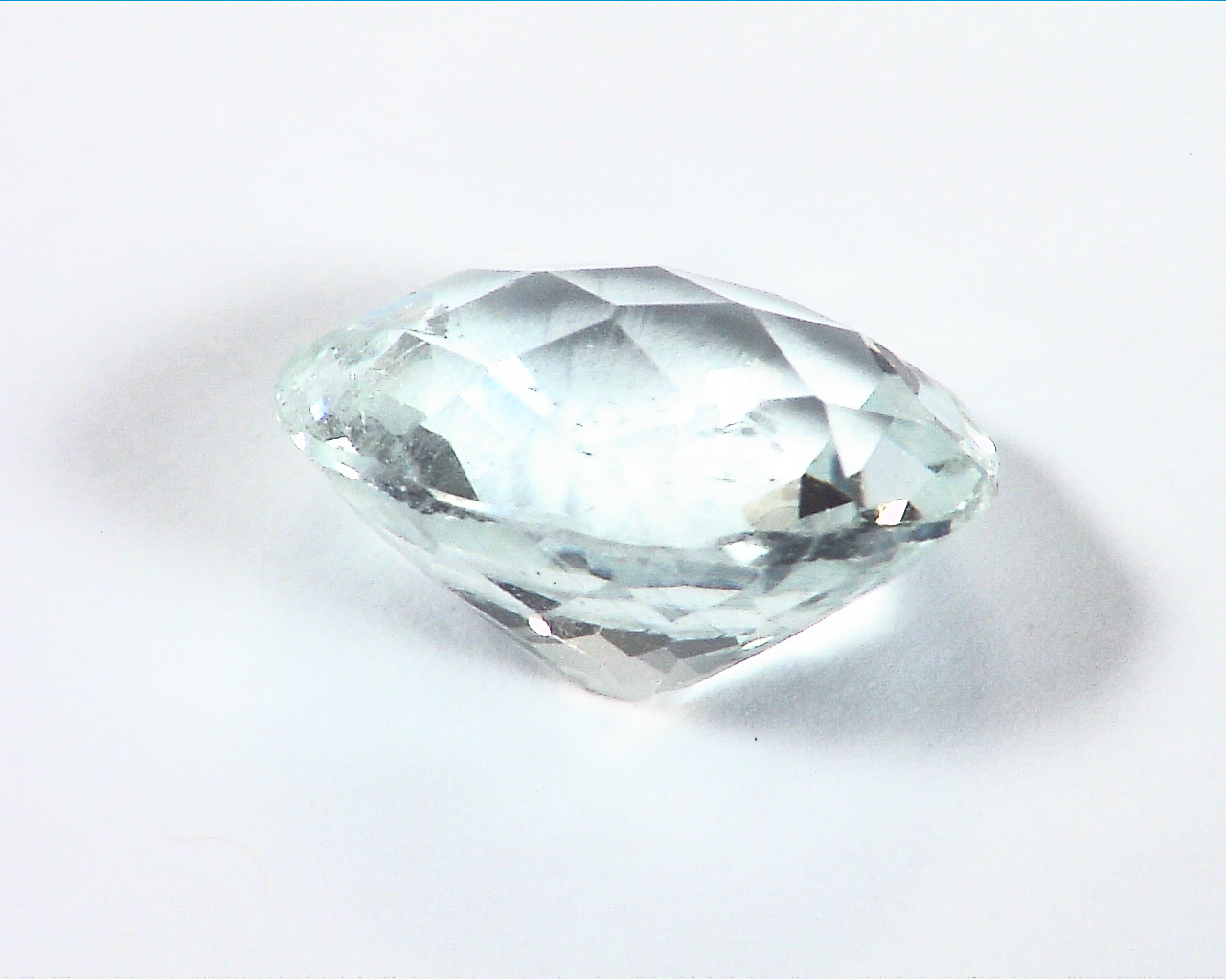 Aquamarine Light Blue Natural Genuine Gemstones 6.94 CT GSG,273 - Image 6