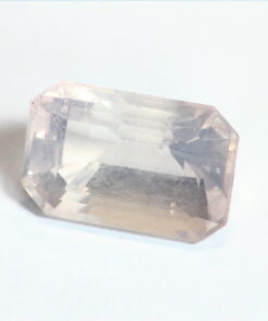 Alternative view of Rose Quartz Natural Genuine Faceted Gemstone 3.45 CT GSG 295
