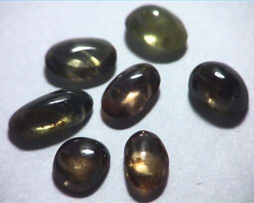 Zircon (brown) Natural Genuine Cabochon Gemstones 8.00 CT GSG 319 - Image 5
