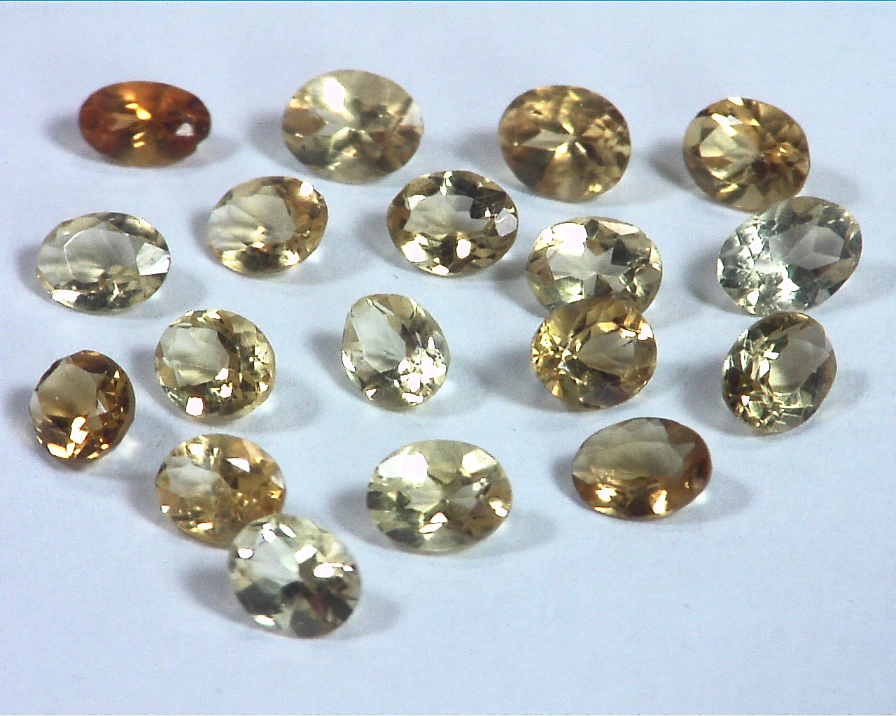 Citrine Faceted Natural Genuine Gemstones Oval Shape 5.84 CT GSG 333 - Image 3
