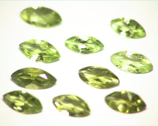 Peridot Natural Genuine Gemstone Marquise 4.34 CT GSG 348