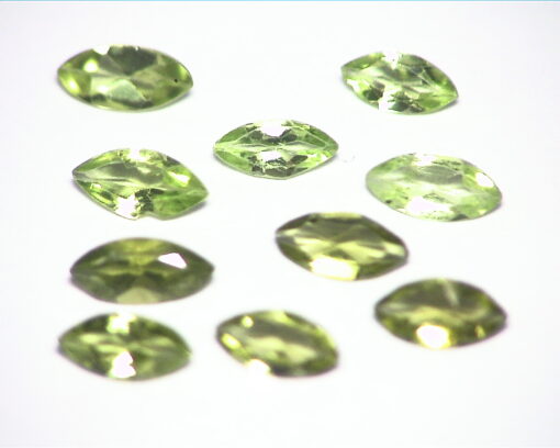 Peridot Natural Genuine Gemstone Marquise 4.34 CT GSG 348 - Image 3