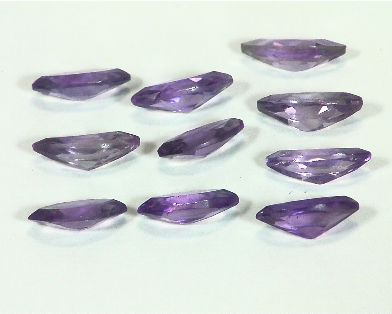 Amethyst Natural Genuine Marquise Shape Gemstones 13.44 CT GSG 356 - Image 4