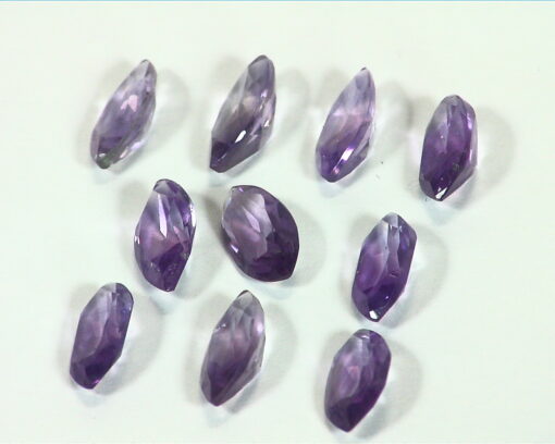 Amethyst Natural Genuine Marquise Shape Gemstones 13.44 CT GSG 356 - Image 5