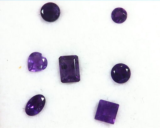 Amethyst Natural Genuine Gemstone Mix Cut Gemstones 3.79 CT GPG 368 - Image 5