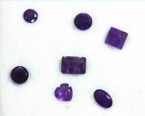 Amethyst Natural Genuine Gemstone Mix Cut Gemstones 3.79 CT GPG 368 - Image 6