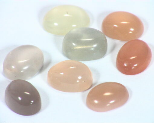Moonstone (orange) Natural Genuine Gemstone Lot 10.83 CT GSG 370 - Image 5