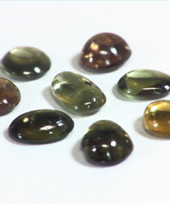 Alternative view of Natural Genuine Brown Zircons Cabochon Gemstones 7.99 CT GSG,414