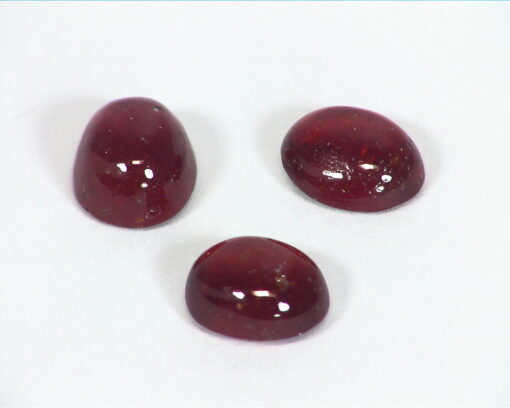 Hessonite Garnet Natural Genuine Cabochon Gemstones, GRG, 420