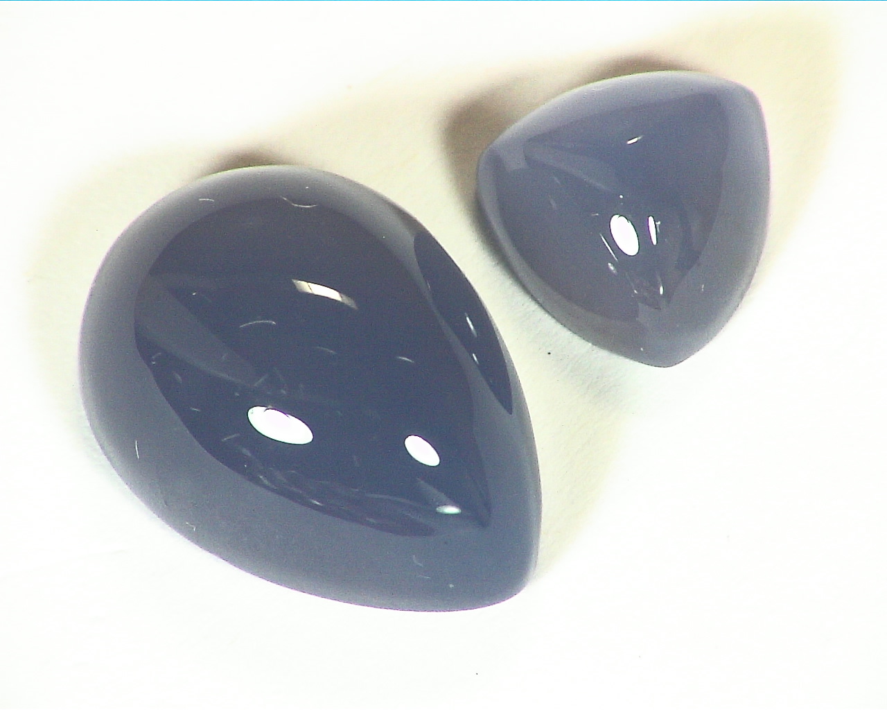Chalcedony Blue Natural Genuine Gemstones 9.95 CT GSG 422 - Image 2