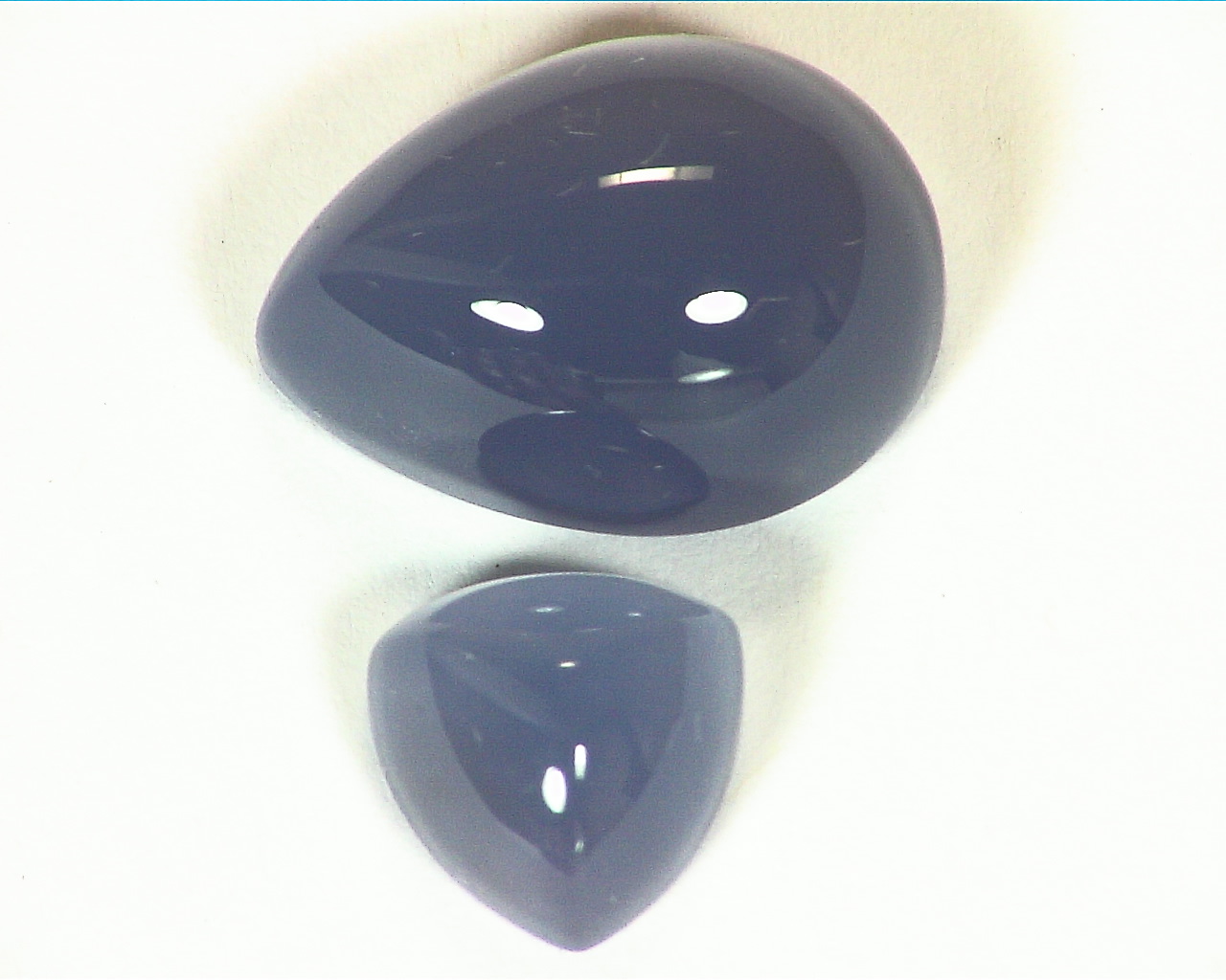 Chalcedony Blue Natural Genuine Gemstones 9.95 CT GSG 422 - Image 4