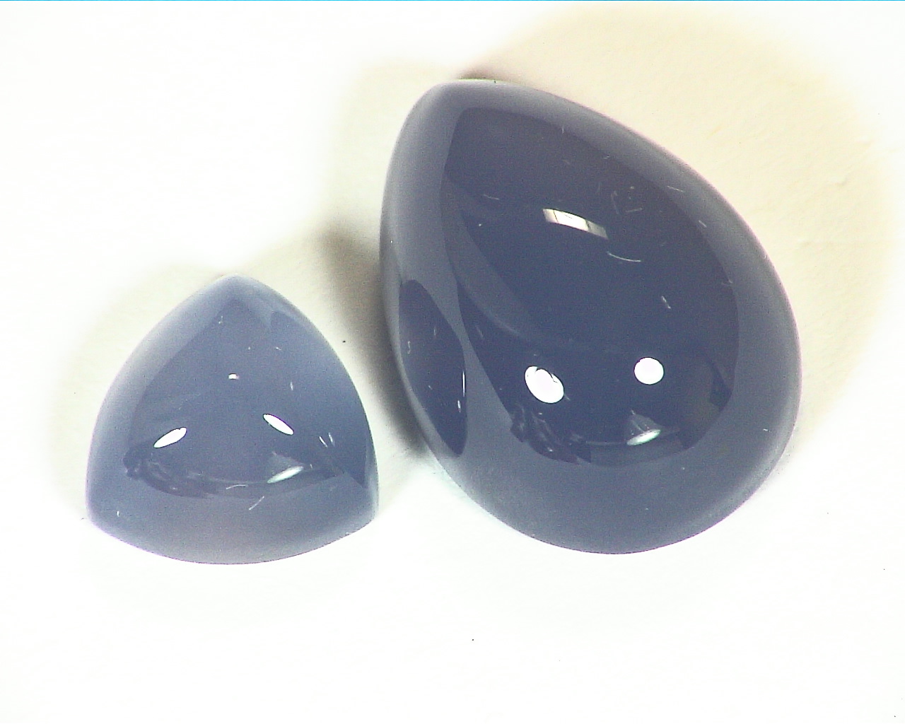 Chalcedony Blue Natural Genuine Gemstones 9.95 CT GSG 422 - Image 5