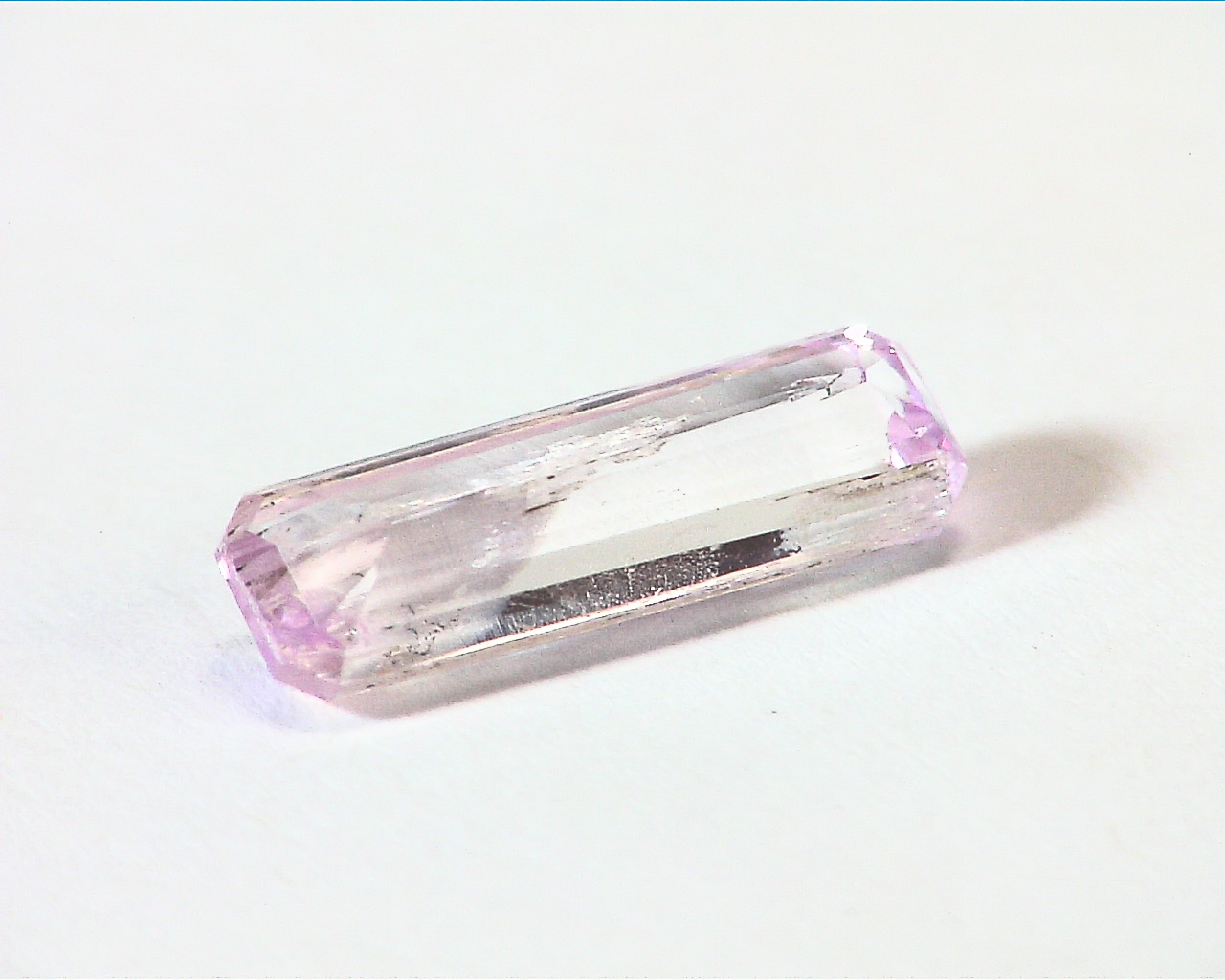 Kunzite Natural Genuine Gemstone 3.44 CT GSG,439 - Image 5