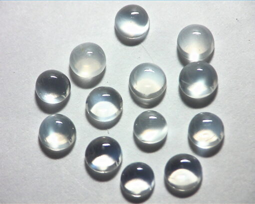 Moonstone Natural Genuine Gemstone Round Gemstones 15.42 CT GSG 46 - Image 4
