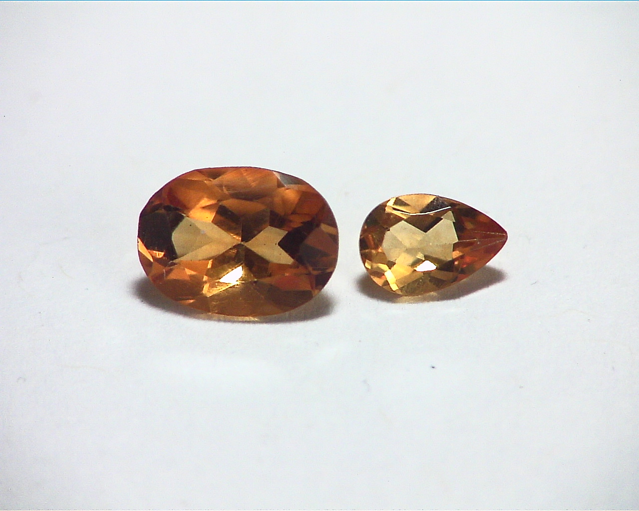 Citrine Genuine Gemstone Oval Shape Gemstones 1.41 CT GSG 525 - Image 3