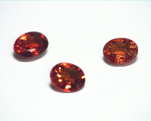 Hessonite Garnet Natural Genuine Faceted Gemstone, 2.25 CT GRG,597 - Image 7