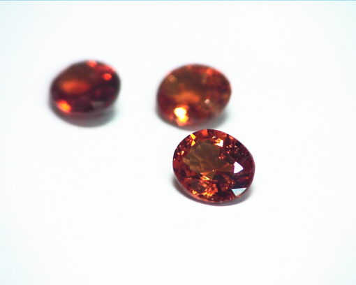 Hessonite Garnet Natural Genuine Faceted Gemstone, 2.25 CT GRG,597 - Image 4