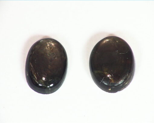 Green Star Sapphire Oval Shape Matched Pair 7 77 CT GSG 491 - Image 5