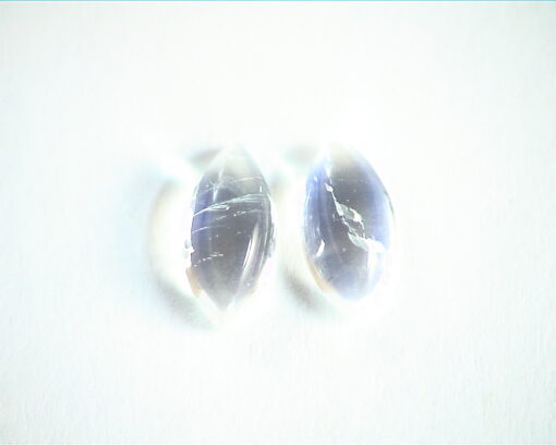 Moonstone Natural Genuine Gemstone Marquise Shape Matched Pair GSG 259