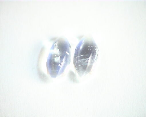 Moonstone Natural Genuine Gemstone Marquise Shape Matched Pair GSG 259 - Image 3