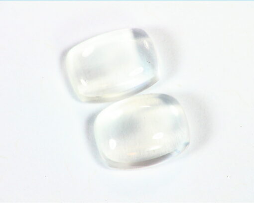 Moonstone Natural Genuine Gemstone Matched Pair GSG 408 - Image 6