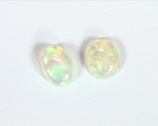 Opal (Ethiopian ) Natural Genuine Gemstone's Matched Pair 0.91 CT GSG,456 - Image 4