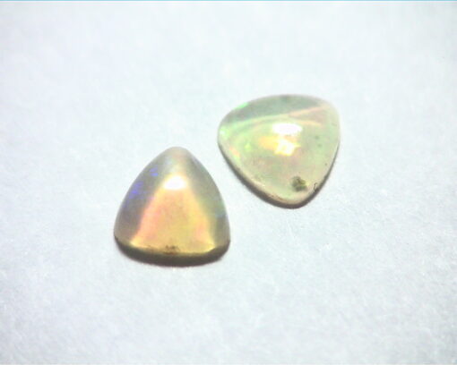 Opal (Ethiopian ) Natural Genuine Faceted Gemstone's Matched Pair GSG,464 - Image 3
