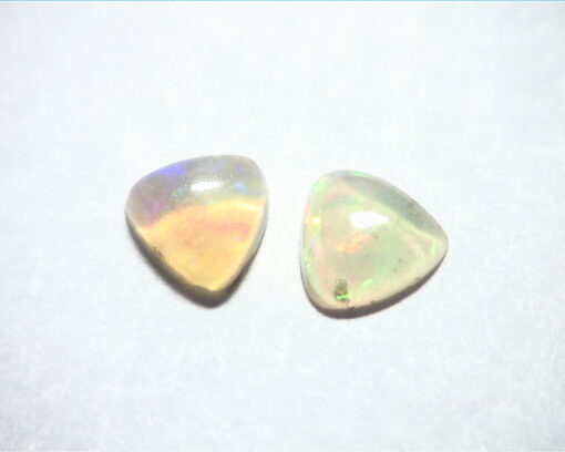 Opal (Ethiopian ) Natural Genuine Faceted Gemstone's Matched Pair GSG,464 - Image 4
