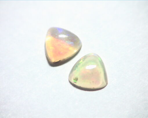 Opal (Ethiopian ) Natural Genuine Faceted Gemstone's Matched Pair GSG,464 - Image 5
