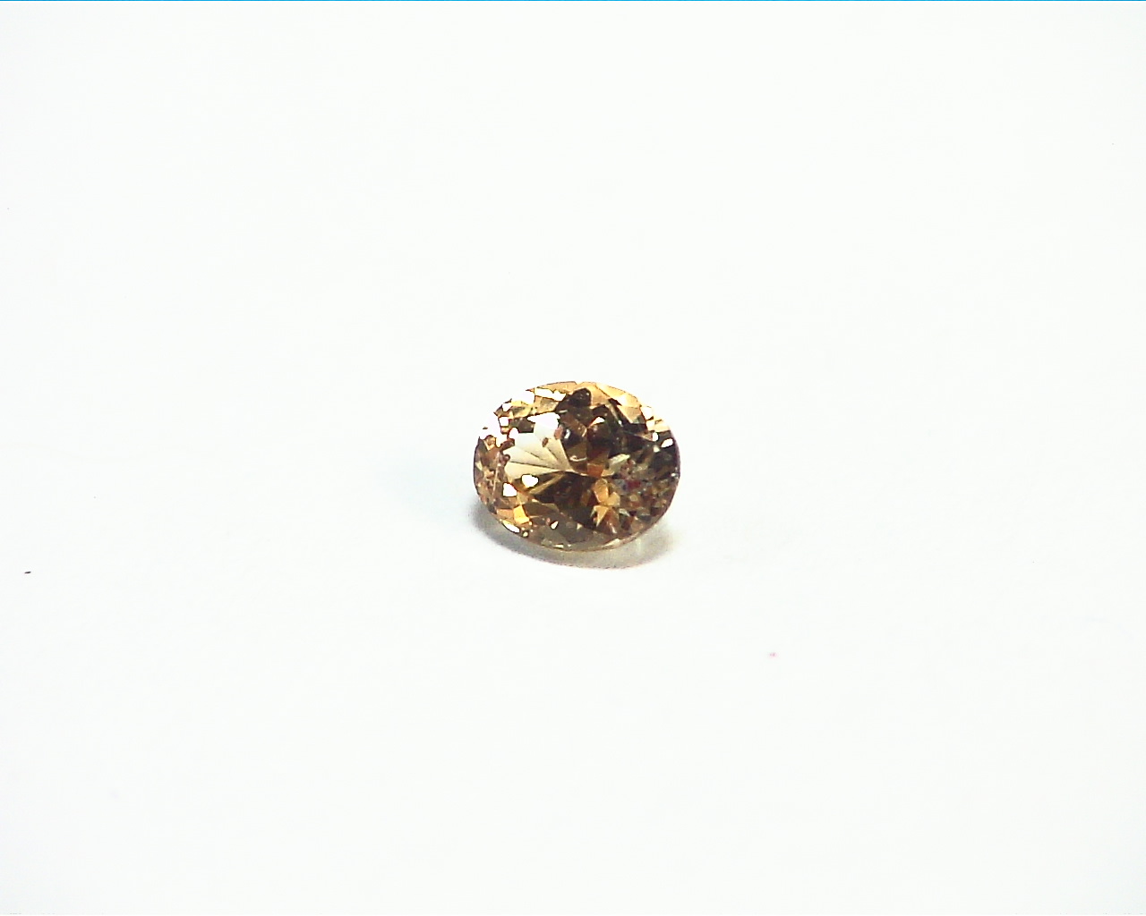 Imperial Topaz Natural Genuine Faceted Gemstone 0.36 CT GRG,468