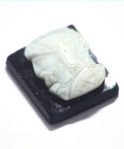 Alternative view of Quartz Cameo Natural Genuine Gemstones 7.26 Ct GSG 481