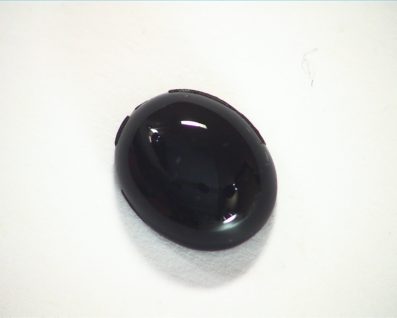 Black Onex Natural Genuine Gemstone 4.33 CT GSG 645 - Image 2