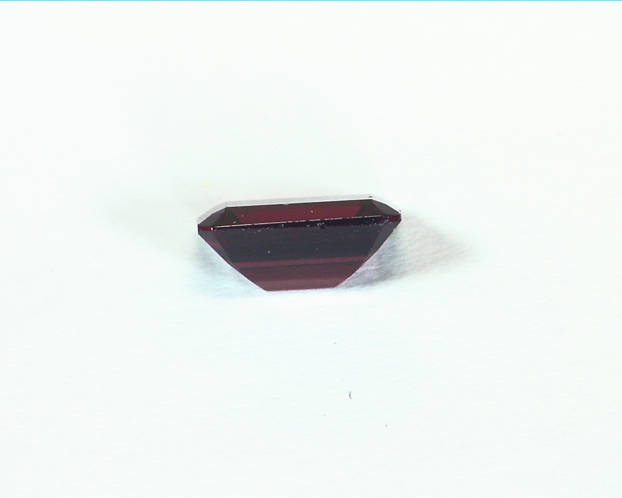Garnet Natural Genuine Gemstone Emerald Cut 1.92 CT GSG 180 - Image 4