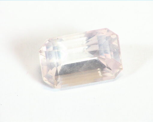 Rose Quartz Natural Genuine Faceted Gemstone 6.94 CT GSG, 221