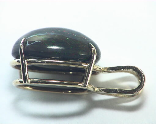 Opal (Mexican) Fire Opal 14 Kt Yellow Gold Pendent NFG,1028 - Image 3
