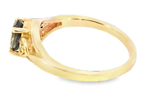 Alexandrite Natural Genuine Gemstone Diamond 14KTYellow Gold Lady's Ring RFK,567 - Image 2