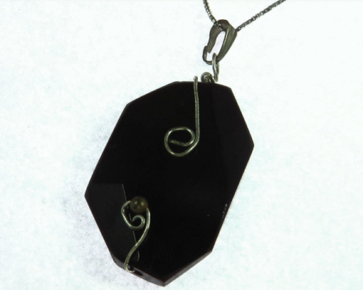 Agate Natural Genuine Gemstone Pendent PSS,998 - Image 4