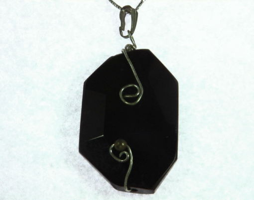 Agate Natural Genuine Gemstone Pendent PSS,998 - Image 2