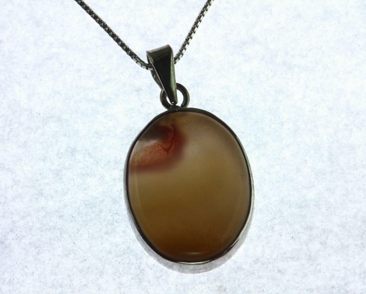 Amber Sterling Silver Pendant.PSS,799 - Image 6