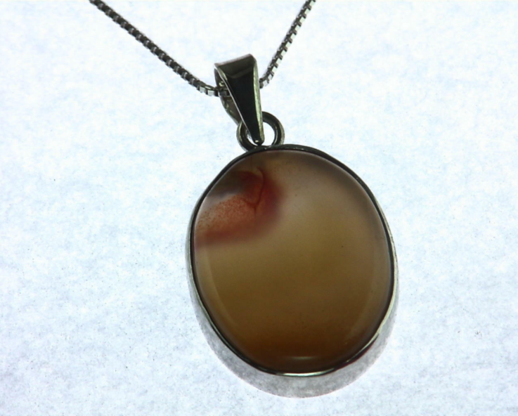 Amber Sterling Silver Pendant.PSS,799 - Image 5