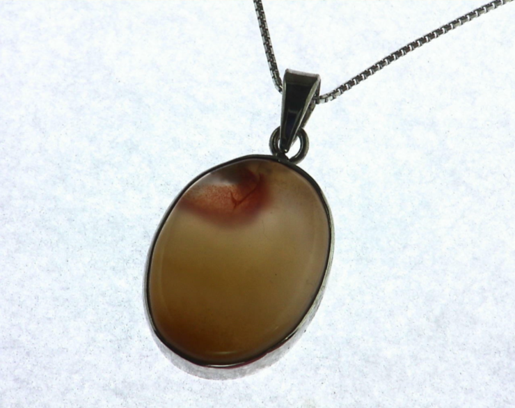 Amber Sterling Silver Pendant.PSS,799 - Image 4