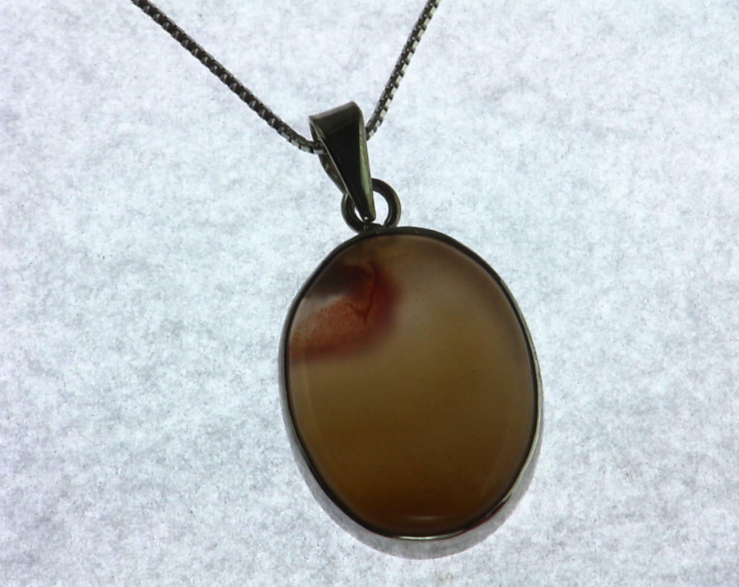 Amber Sterling Silver Pendant.PSS,799 - Image 3